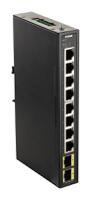 dis-100g-10s D-Link 10-Port Industrial Gigabit Unmanaged Switch with SFP Ports, Unmanaged 10 Port Switch