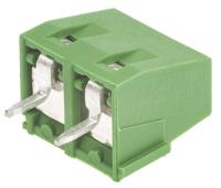 282837-2 TE Connectivity Buchanan Series PCB Terminal Block, 2-Contact, 5.08mm Pitch, Through Hole Mount, 1-Row, Screw