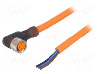 11325-rkmwv-3-065-m Hirschmann Female M8 to Free End Sensor Actuator Cable