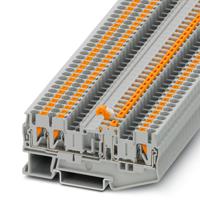 3210170 Phoenix Contact  PT 2 Series Grey, 4mm², Push In Termination