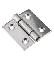 52-1-3608 Pinet Stainless Steel Butt Hinge, Screw Fixing, 40mm x 40mm x 2mm