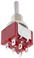 734-7047 RS PRO Toggle Switch, Panel Mount, On-Off-On, DPDT, Solder Terminal, 250V ac