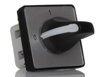 265-7691 RS PRO, DP 2 Position 90° Rotary Cam Switch, 500V ac, 12A, Knob Actuator