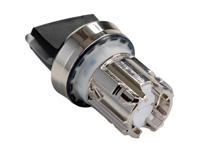 3su1052-2bm10-0aa0 Siemens SIRIUS ACT 3SU10 Series 3 Position Selector Switch Head, 22mm Cutout, Black Handle