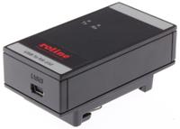 12021001 Roline RS232 USB Mini B Female to D-sub, 9 Pin Male Interface Converter