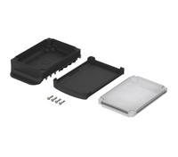48432251hmt2 Bopla BoVersa Series Black, Transparent Polycarbonate General Purpose Enclosure, 162 x 88 x 45.5mm
