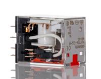 my2in-gs-r-ac48 Omron Plug In Latching Power Relay, 48V ac Coil, 10A Switching Current, DPDT