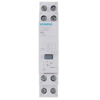 5tt4207-0 Siemens DIN Rail Power Relay, 230V ac Coil, 16A Switching Current, DPDT