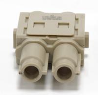 208-4602 RS PRO Heavy Duty Power Connector Insert, 70A, Female, 2 Contacts
