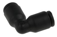 3102-04-00 Legris LF3000 Series Elbow Tube-toTube Adaptor, Push In 4 mm to Push In 4 mm, Tube-to-Tube Connection Style