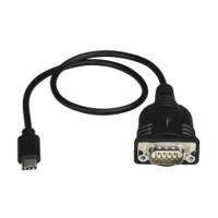 icusb232proc StarTech.com RS232 USB C Male to D-sub, 9 Pin Male Interface Converter