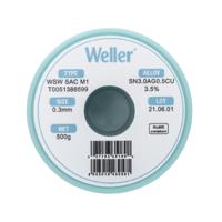 t0051386599 Weller Wire, 0.3mm Lead Free Solder, 217-221°C Melting Point
