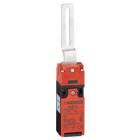 xcspl981 Telemecanique Sensors XCS Safety Interlock Switch, 2NC/1NO, Elbowed Flush Lever Actuator Included, Polyamide, Guard Lock