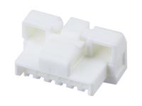 502380-0600 Molex, CLIK-Mate Male Connector Housing, 1.25mm Pitch, 6 Way, 1 Row