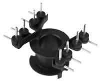 b65808e1508t001 EPCOS, RM 6 Coil Former for use with RM 6 Core