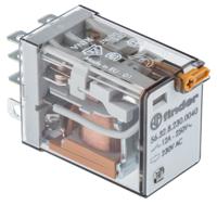 563282300040 Finder Plug In Power Relay, 230V ac Coil, 12A Switching Current, DPDT