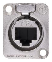 ne8fdx-p6 Neutrik, etherCON CAT6A D shape Connector for use with etherCON Connectors