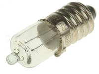 655-9047 RS PRO E10 Indicator Light, Clear, 6 V, 700 mA, 25h