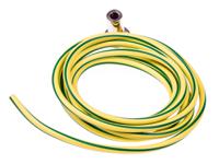 152011-100 Staubli Test lead, Green/Yellow, 1m Lead Length