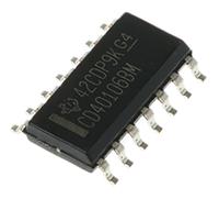 cd40106bm Texas Instruments CD40106BM Hex Schmitt Trigger Inverter, 14-Pin SOIC