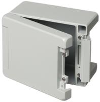 00113235 Bopla Bocube Alu Series Light Grey Aluminium Enclosure, IP66, IP68, IP69, IK07, IK08, Light Grey Lid, 159 x 128 x 90mm