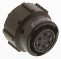 62gb-56tg10-06sn044 Amphenol Limited, 62GB 6 Way Cable Mount MIL Spec Circular Connector Plug, Socket Contacts,Shell Size 10, Bayonet