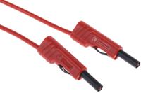 973647101 Hirschmann Test & Measurement, 16A, 60V dc, Red, 2m Lead Length