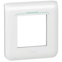 078722l Legrand White 2 Gang Faceplate & Mounting Plate