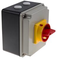 773-7992 RS PRO 4P Pole Panel Mount Isolator Switch - 32A Maximum Current, 15kW Power Rating, IP65