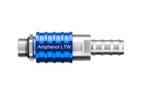 sqd08-sben-pagm-be001 Amphenol Industrial Connector, Push Pull, 7/8 in Connector, Socket, Female, SQD08 Series