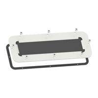 nsytldme Schneider Electric PanelSeT Accessoires Series RAL 7035 Gland Plate, 30mm H, 360mm W for Use with Spacial S3D