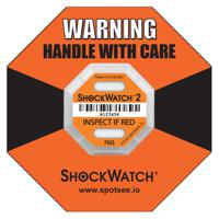 51000k-10pk SpotSee Shock Label 6.35mm x 42.93mm, 10
