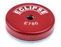 e780 Eclipse Pot Magnet 50mm Threaded Hole M8 Ferrite, 15kg Pull