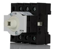 172877-p1-25m4svbn Eaton 3P+N Pole Panel Mount Isolator Switch - 25A Maximum Current, 11kW Power Rating, IP65