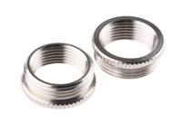 52104230 Lapp Cable Gland Adaptor, M25 Exterior Thread, PG13 Interior Thread, Nickel Plated Brass, SKINDICHT Series