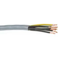 196-4665 RS PRO YY Control Cable, 7 Cores 1.5 mm², Unscreened, 50 m, Grey Polyvinyl Chloride Sheath
