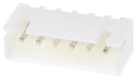 b6b-xh-alfsn JST XH Series Straight Through Hole PCB Header, 6 Contact(s), 2.5 mm Pitch, 1 Row, Shrouded
