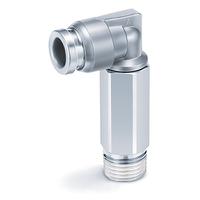 kqb2w06-g01 SMC KQB2 Series Extended Male Union, 6 mm to G 1/8, Threaded-to-Tube Connection Style, KQB2W06-G01