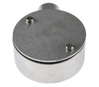 471-1221 RS PRO Terminal Box, Conduit Fitting, 20mm Nominal Size, 316 Stainless Steel, Silver IP67 rating