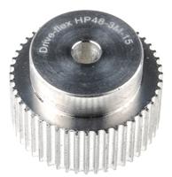 p48-3m-15 RS PRO Timing Belt Pulley, Aluminium 15mm Belt Width x 3mm Pitch, 48 Tooth