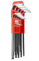 542-3509 RS PRO 15 piece L Shape Metric Hex Key Set, 1.27 → 10mm