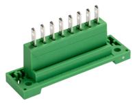 0707057 Phoenix Contact, 5.08mm Pitch, COMBICON DFK-MSTB, 8 Way, , Pluggable Terminal Block, Feed Through Header, Panel Mount,