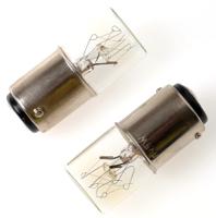 b3534 Orbitec BA15d Indicator Light, Clear, 130 V, 38 mA, 2000h