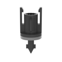 qb-mount-l Panduit Structural System Cable Management, Nylon 26.7mm Internal Width 55.9mm Internal Height, 25.4mm L