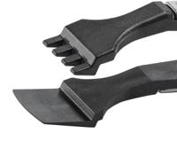 4wfcprsa1 ideal-tek 130 mm, PEEK (Tip), Stainless Steel (Body), Flat, ESD Tweezers