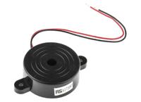 171-0870 RS PRO 96dB Panel Mount Continuous Internal Piezo Buzzer, 41.8 x 16mm, 1.5V dc Min, 20V dc Max
