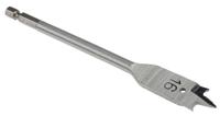 184-8083 RS PRO Chrome Vanadium Steel Flat Wood Drill Bit, 16mm Diameter, 152.4mm Overall