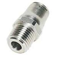 3805-12-21 Legris LF3800 Series, G 1/2 Male to Push In 12 mm, Threaded-to-Tube Connection Style