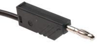 934058100 Hirschmann Test & Measurement, 16A, 60V dc, Black, 250mm Lead Length