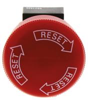 a165e-s-01 Omron A165E Series Twist Release Emergency Stop Push Button, Panel Mount, 16mm Cutout, 1NC, IP65